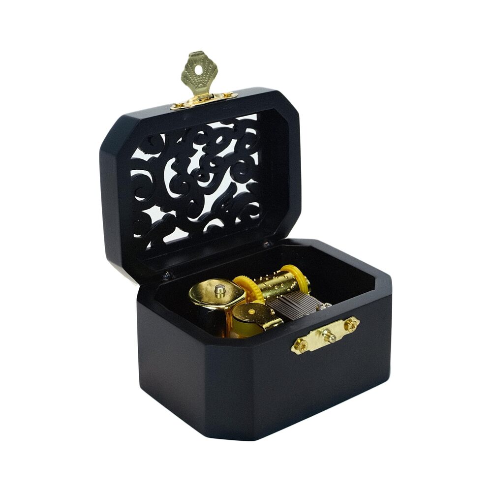 4773 Personality Vintage Wooden Cutout Music Box You Are My Sunshine Melody